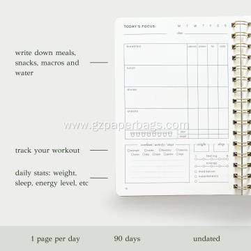 Pu Food And Fitness Workout Wellness Journal